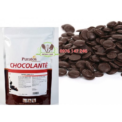 Sô cô la / Chocolate nút đen 75%