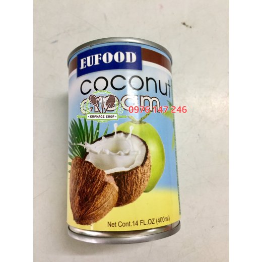 Nước cốt dừa lon Eufood 400ml