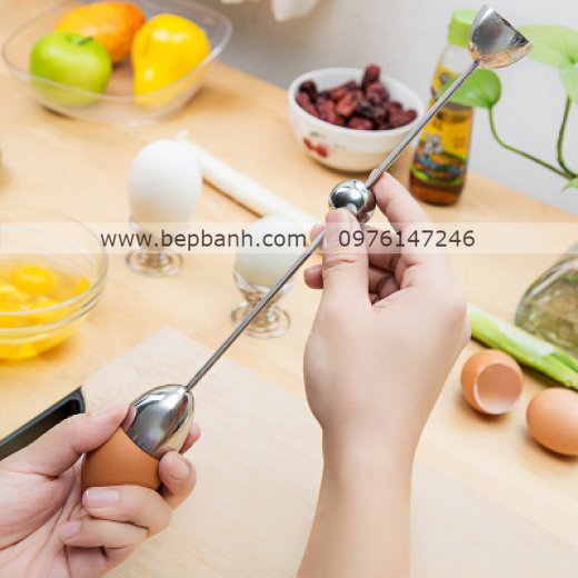 Dụng cụ cắt vỏ trứng 2 đầu / Egg Topper