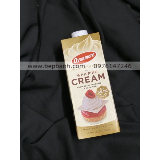 Whipping cream / Kem tươi Avonmore 1L