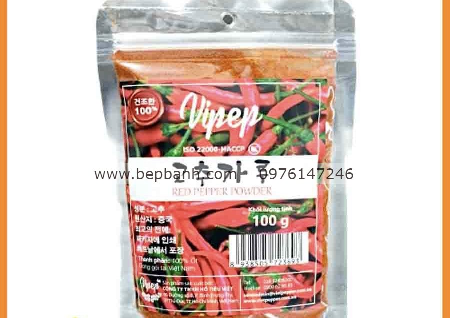 Ớt bột hàn quốc 100gr