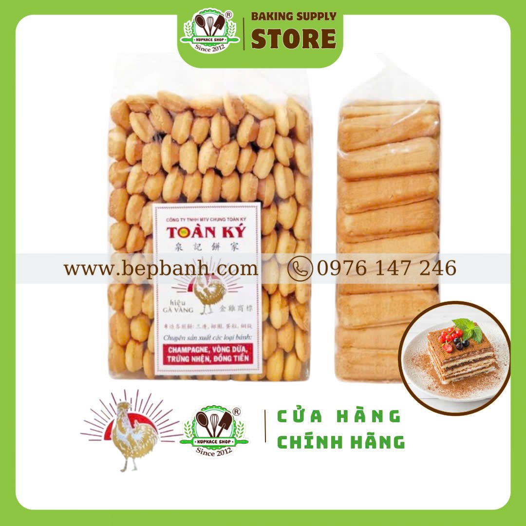 Bánh sâm banh / lady fingers Toàn Ký 500gr