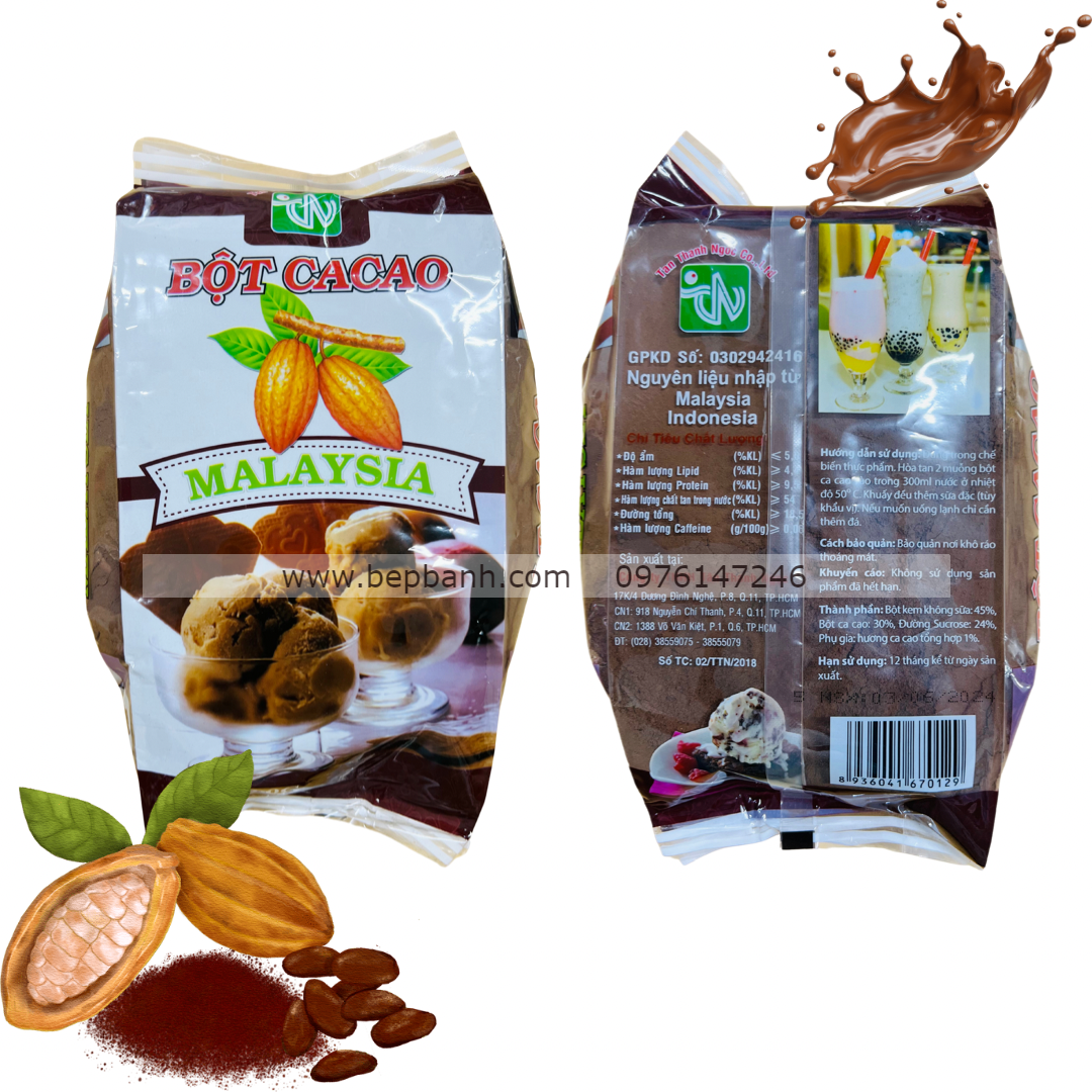 Bột cacao Thanh Ngọc 500gr