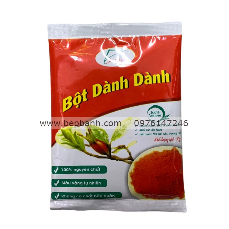 Bột dành dành CQ 50gr