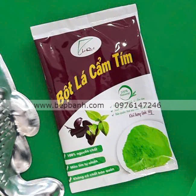 Bột Lá Cẩm CQ 50gr