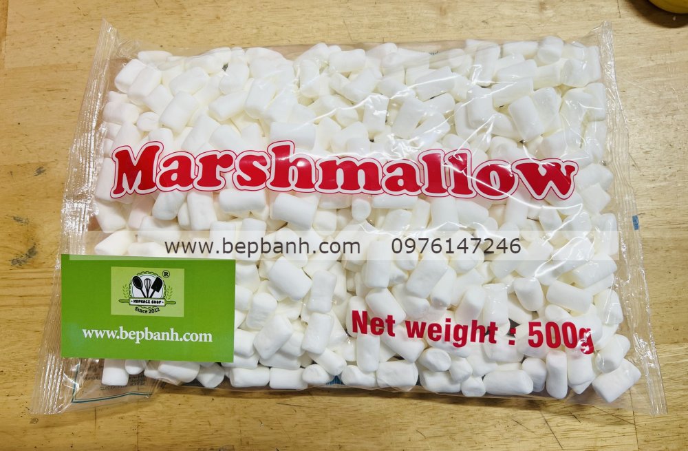 Kẹo Marshmallow Erko Trắng 500gr