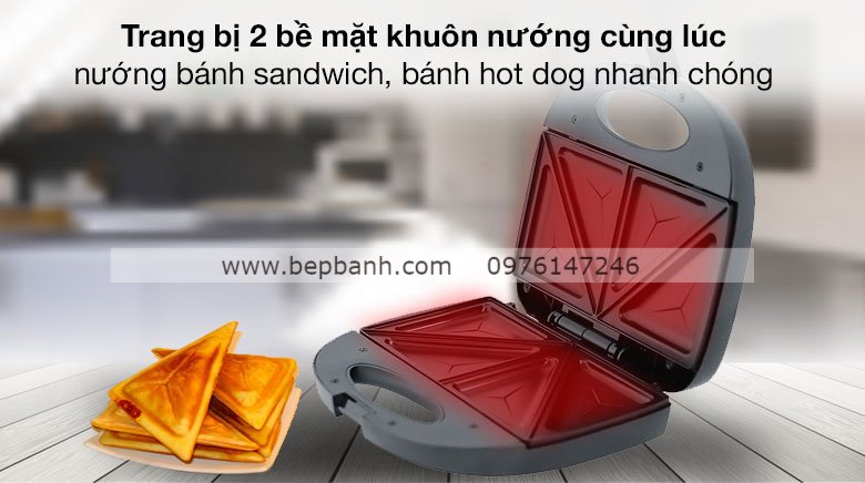 Máy nướng bánh hotdog BlueStone SBB-2333