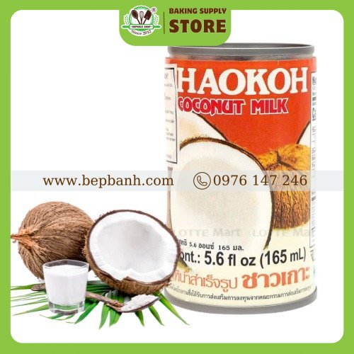 Nước cốt dừa Thái Chaokoh 165ml