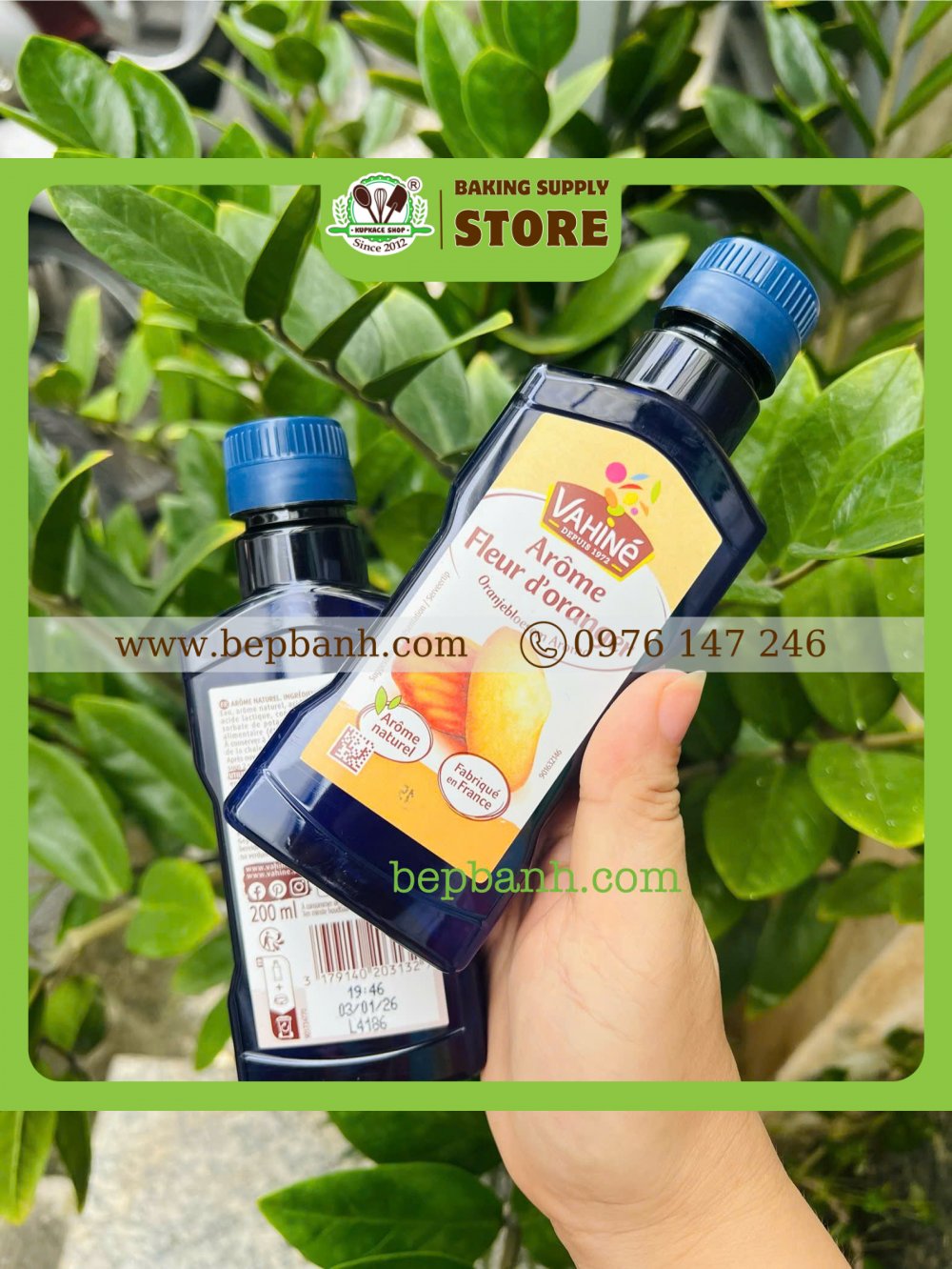 Nước hoa cam Vahine 200ml