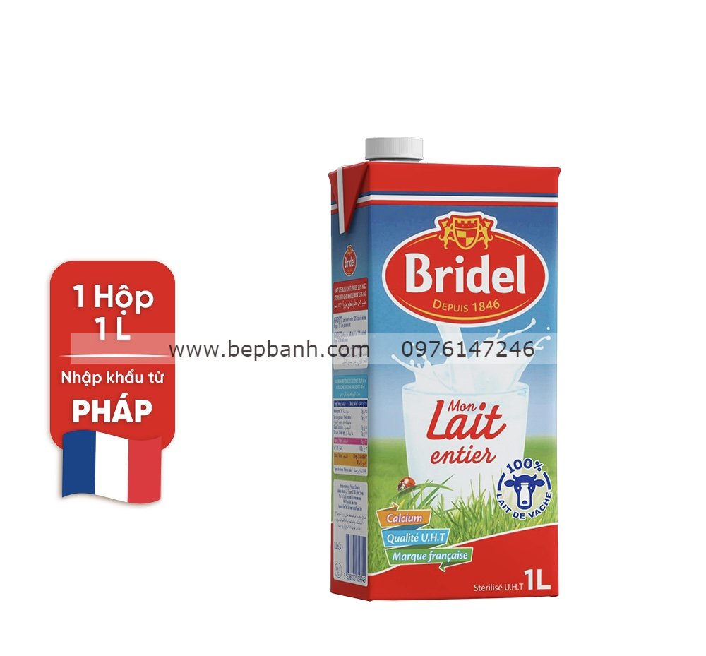 Sữa tươi nguyên kem Bridel 1L