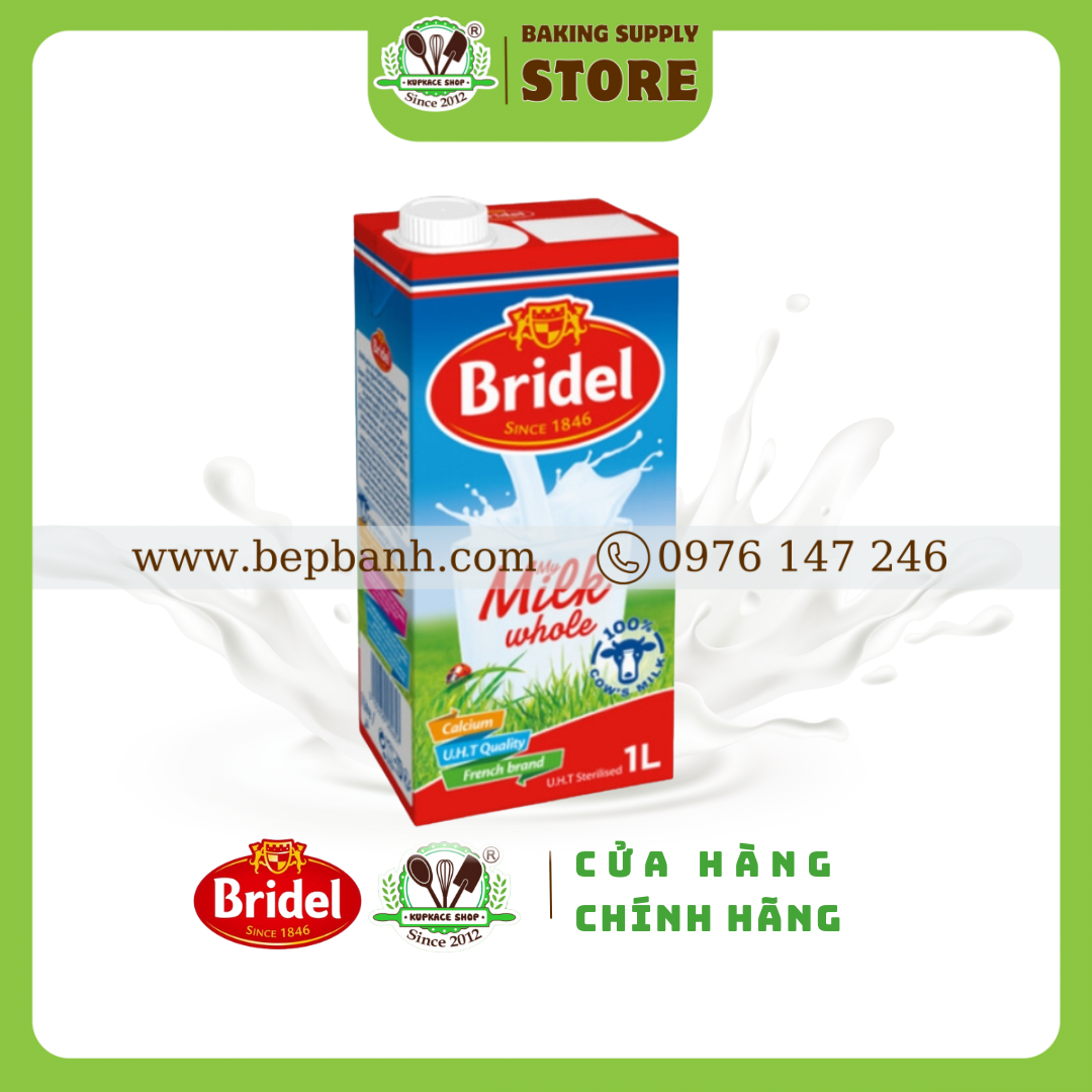 Sữa tươi nguyên kem Bridel 1L