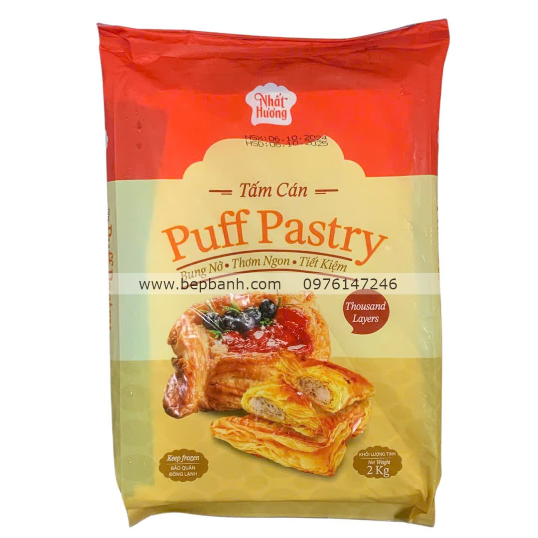 Tấm Cán Puff Pastry 2kg