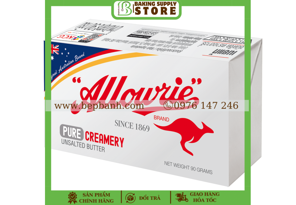 Bơ lạt Allowrie 90g Bơ lạt Allowrie 90g