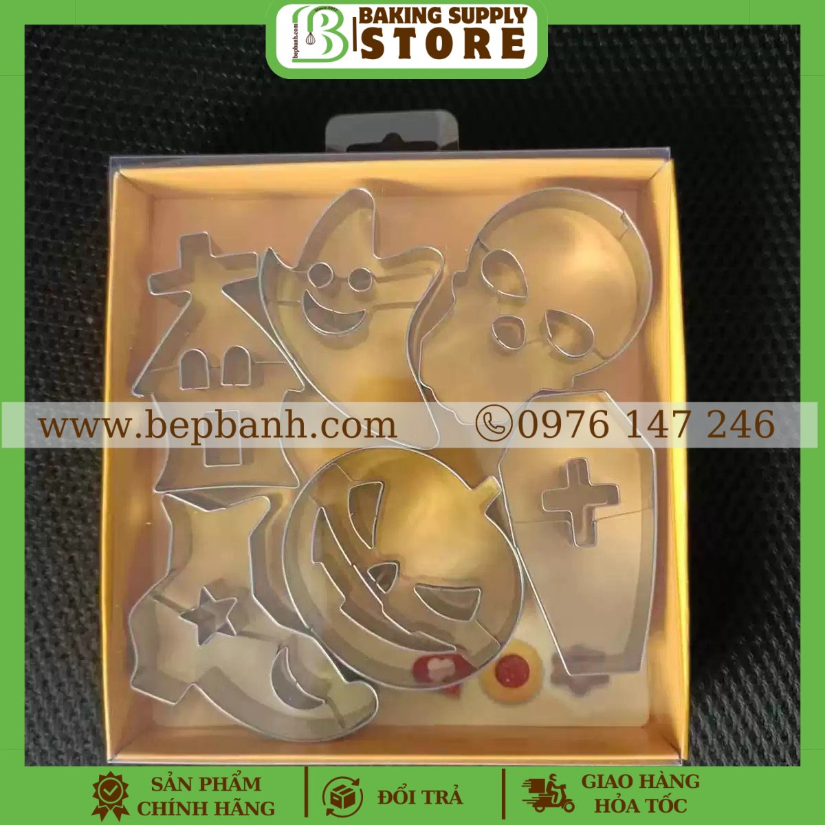 Bộ nhấn inox 6 halloween