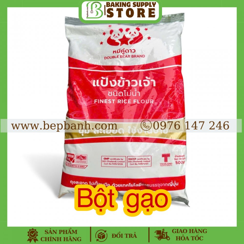 Bột Gạo Thái Double Bear 500g