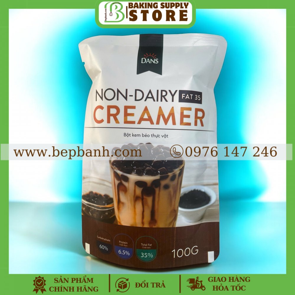 Bột kem béo DANS 100gr Bột kem béo DANS 100gr