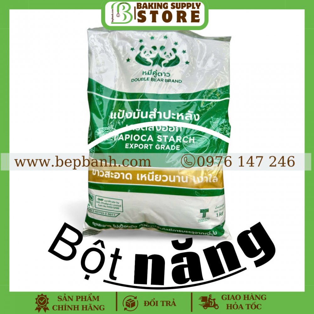Bột Năng Thái Double Bear 1kg Bột Năng Thái Double Bear 1kg