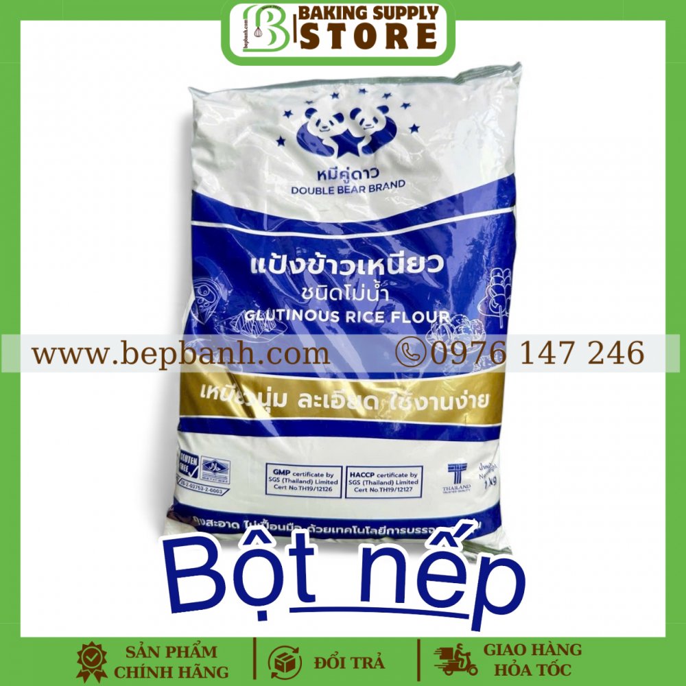 Bột Nếp Thái Double Bear 1kg