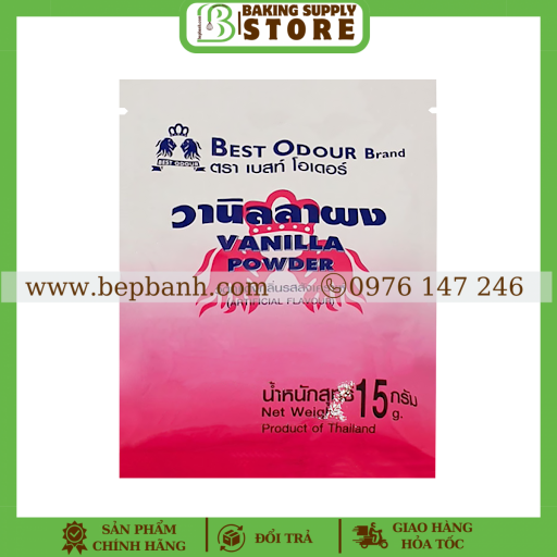 Bột Vani Best Odour 15gr