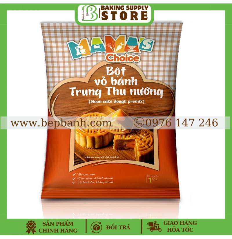 Bột Vỏ Bánh Trung Thu Nướng Mama’s Choice 1kg