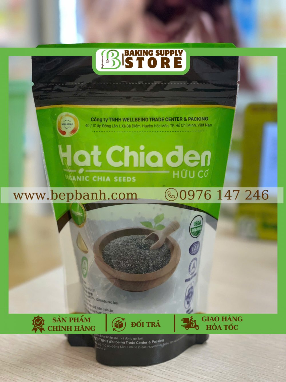 Hạt Chia đen Well 200g