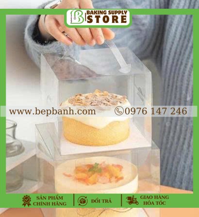 Hộp mica vuông đế 16*15 Hộp mica vuông đế 16*15