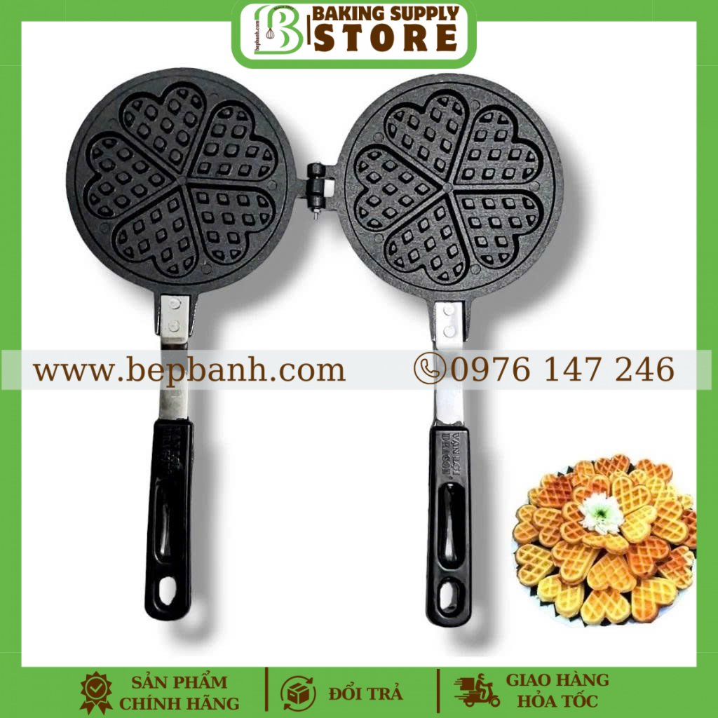 Khuôn bánh kẹp hoa tàn ong