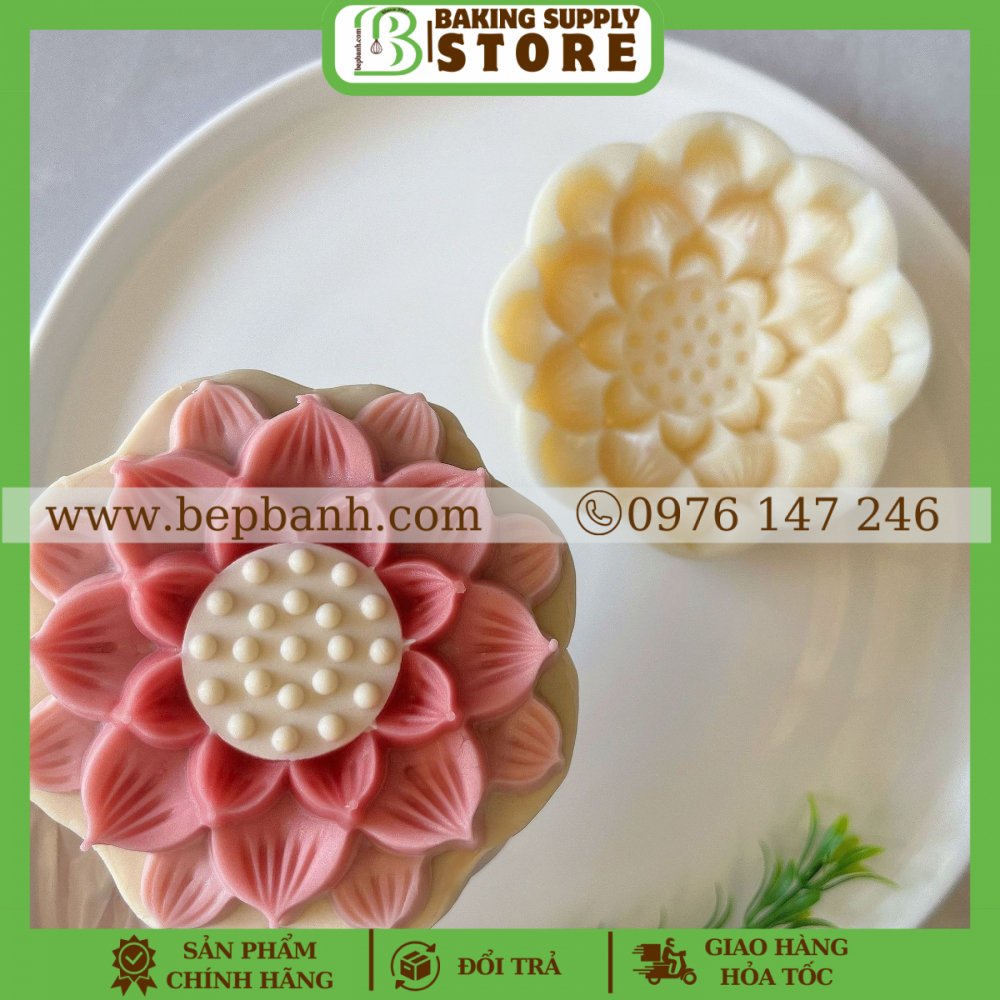 Khuôn lò xo 200gr tròn 1M Sen nhuỵ