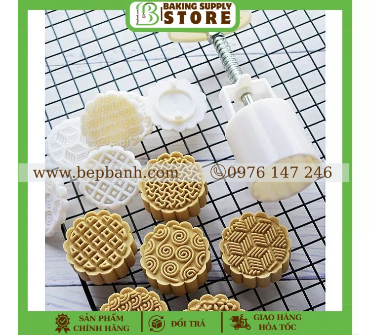 Khuôn lò xo 50gr tròn 6M Nét Vân