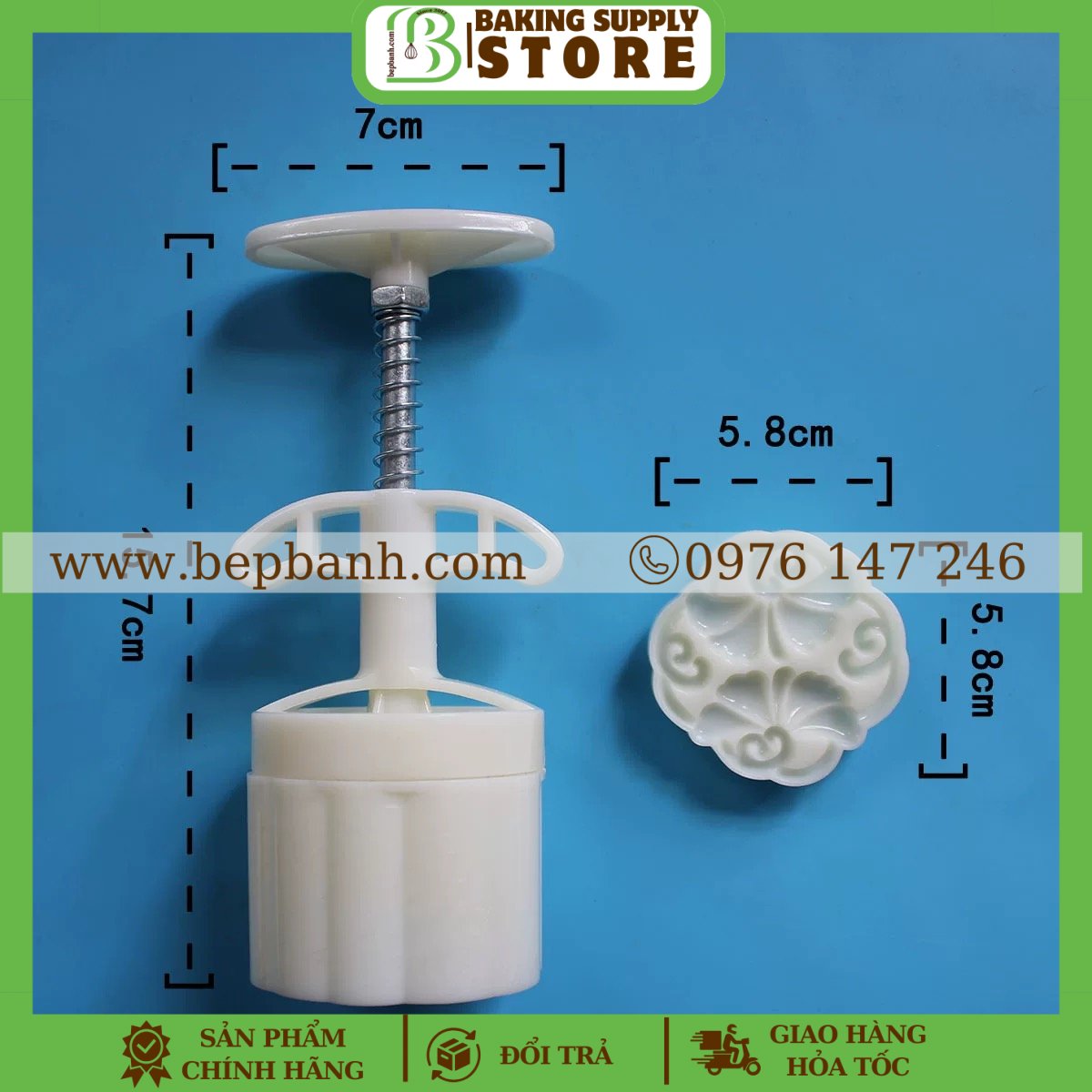 Khuôn lò xo 75gr 2M Tiền Lá