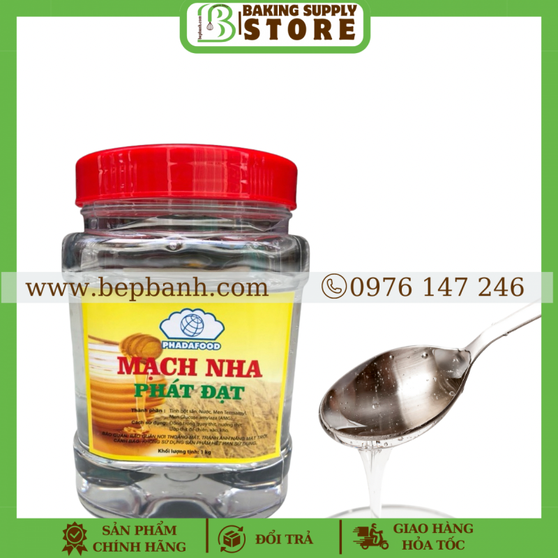 Mạch nha Trắng PĐ 1kg