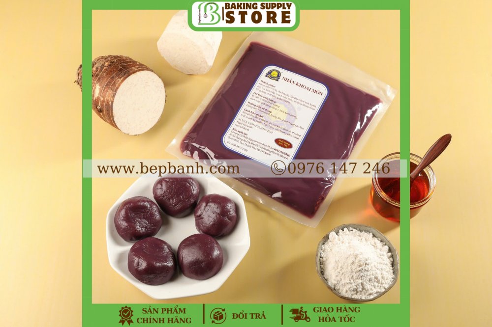Nhân sên sẵn Phú Thương 1 kg - KHOAI MÔN