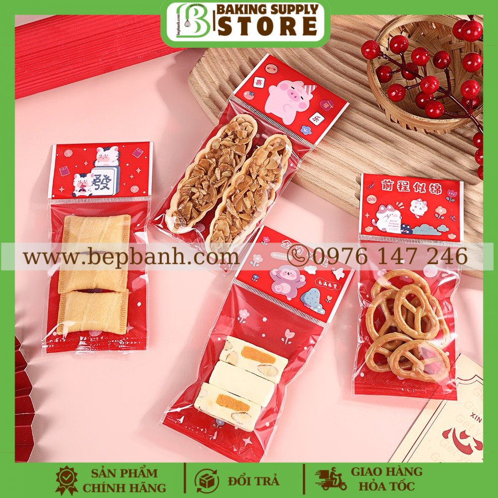 Set 100 Túi hàn đỏ 8*12 Set 100 Túi hàn đỏ 8*12