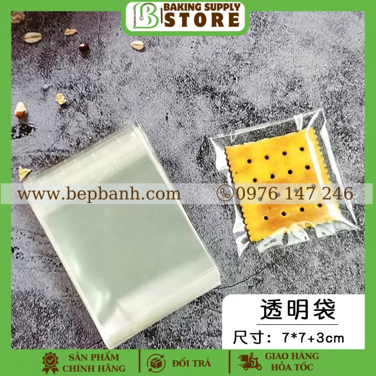 Set 100 Túi dán trong 7x7 Set 100 Túi dán trong 7x7