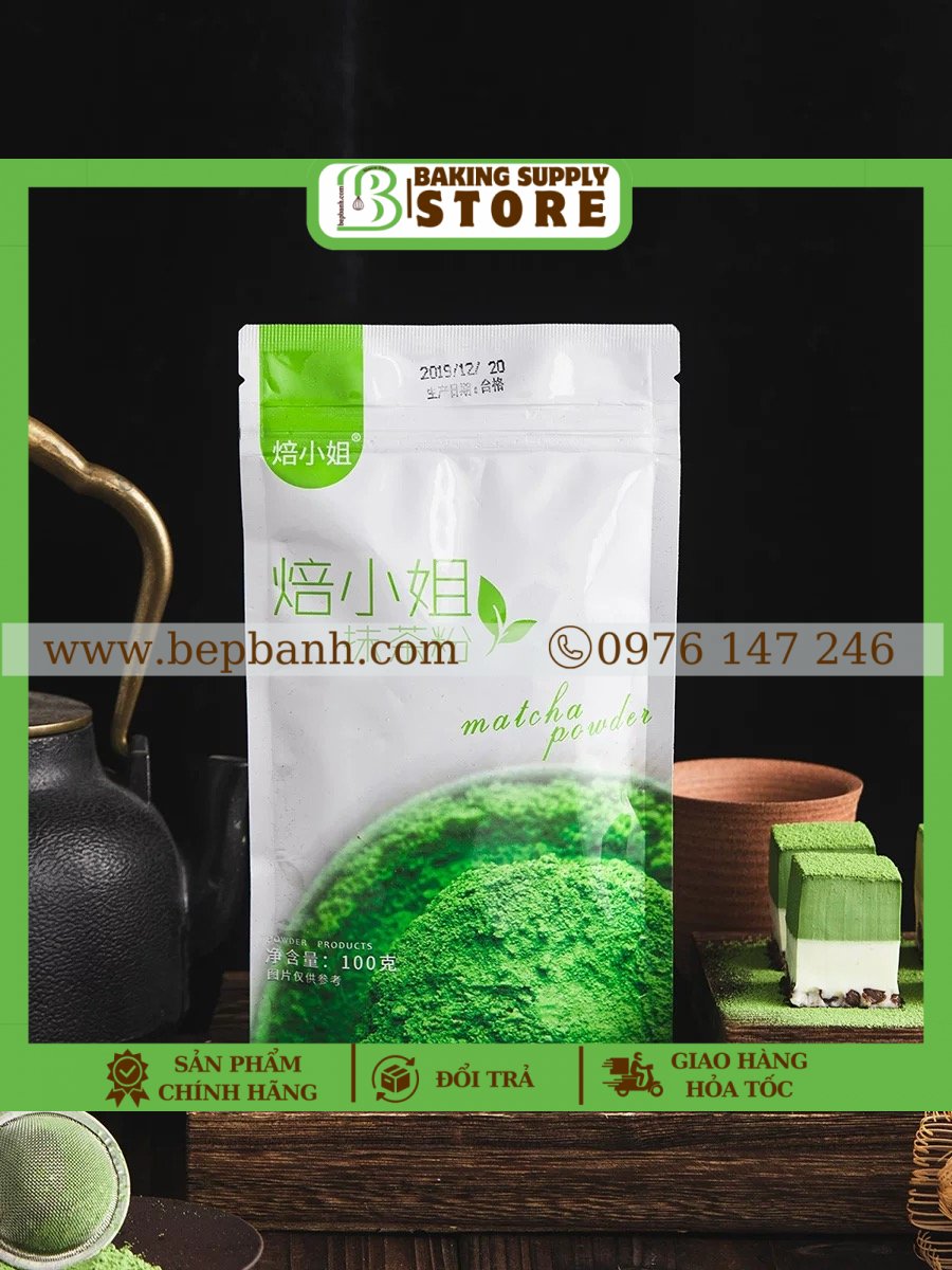 Trà xanh matcha 2A 100gr