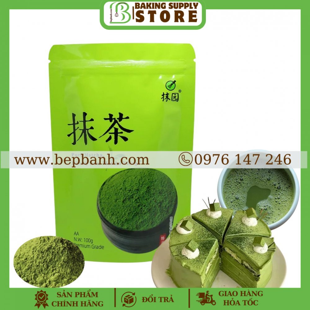 Trà xanh matcha 2A 100gr