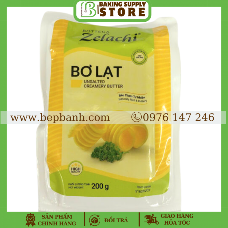 Bơ lạt Zelachi 200g Bơ lạt Zelachi 200g