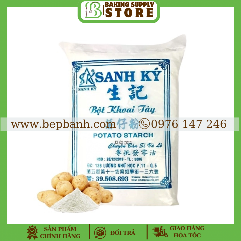 Bột khoai tây Sanh Ký 500gr