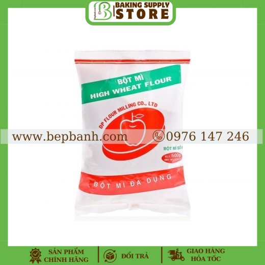 Bột mì đa dụng táo đỏ số 8 500g