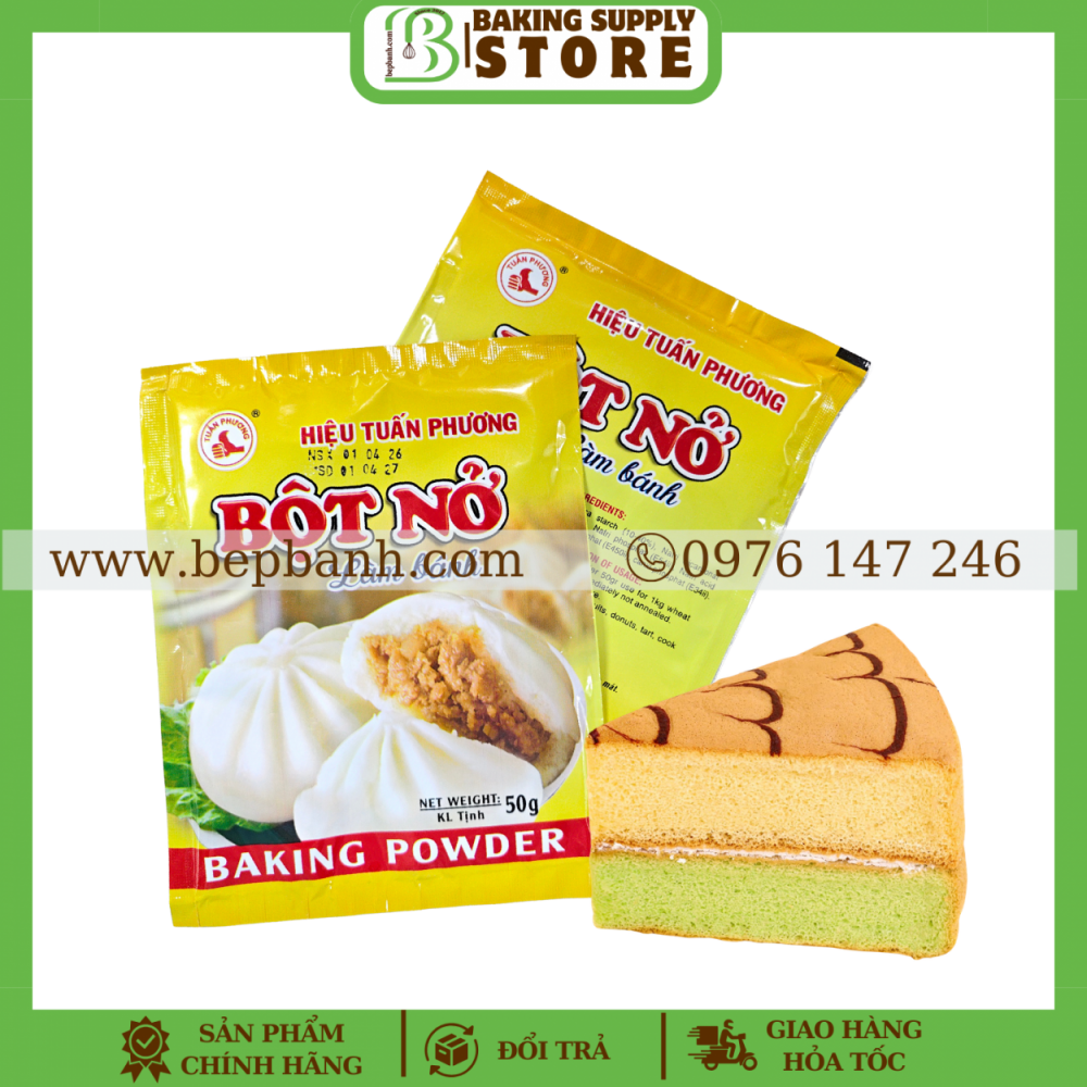 Bột nở làm bánh TP 50gr