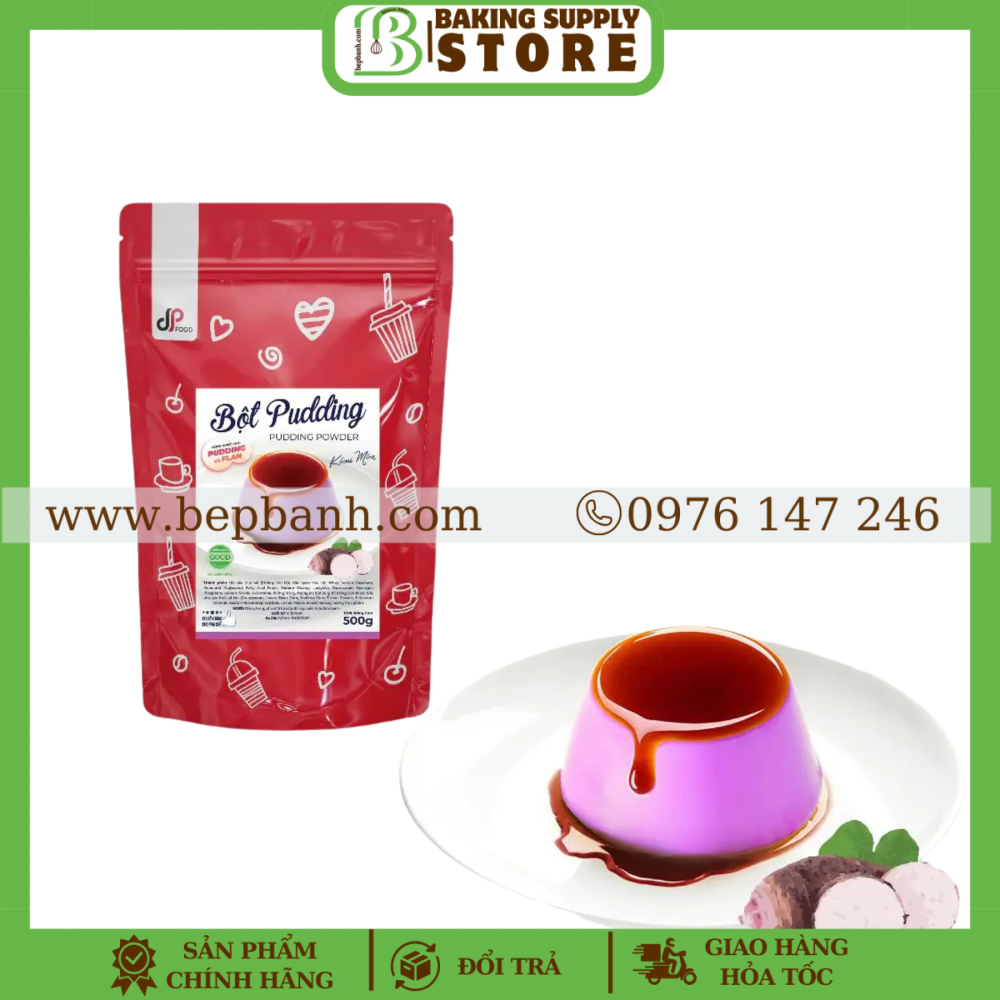 Bột pudding Khoai môn DP 500gr