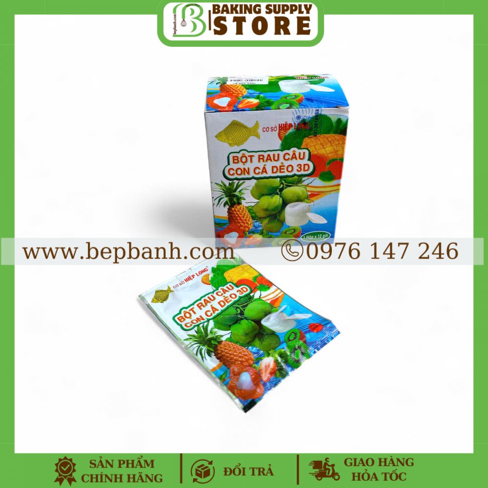 Bột rau câu cá dẻo Hiệp Long