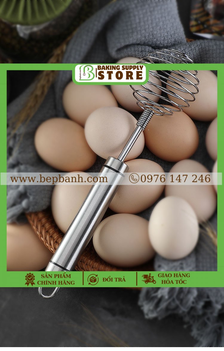 Cây đánh trứng lò xo