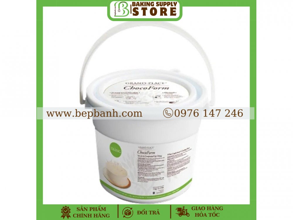 Chocolate sệt trắng 1kg Chocolate sệt trắng 1kg