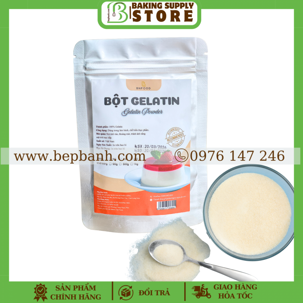 Gelatin bột BN 100gr