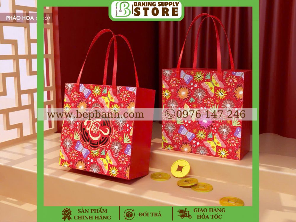 Hộp giấy Pháo Hoa nhỏ