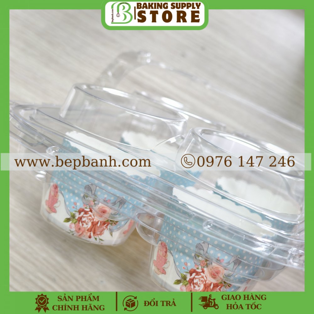 Hộp nhựa đựng 4 ngăn tròn JYH 210