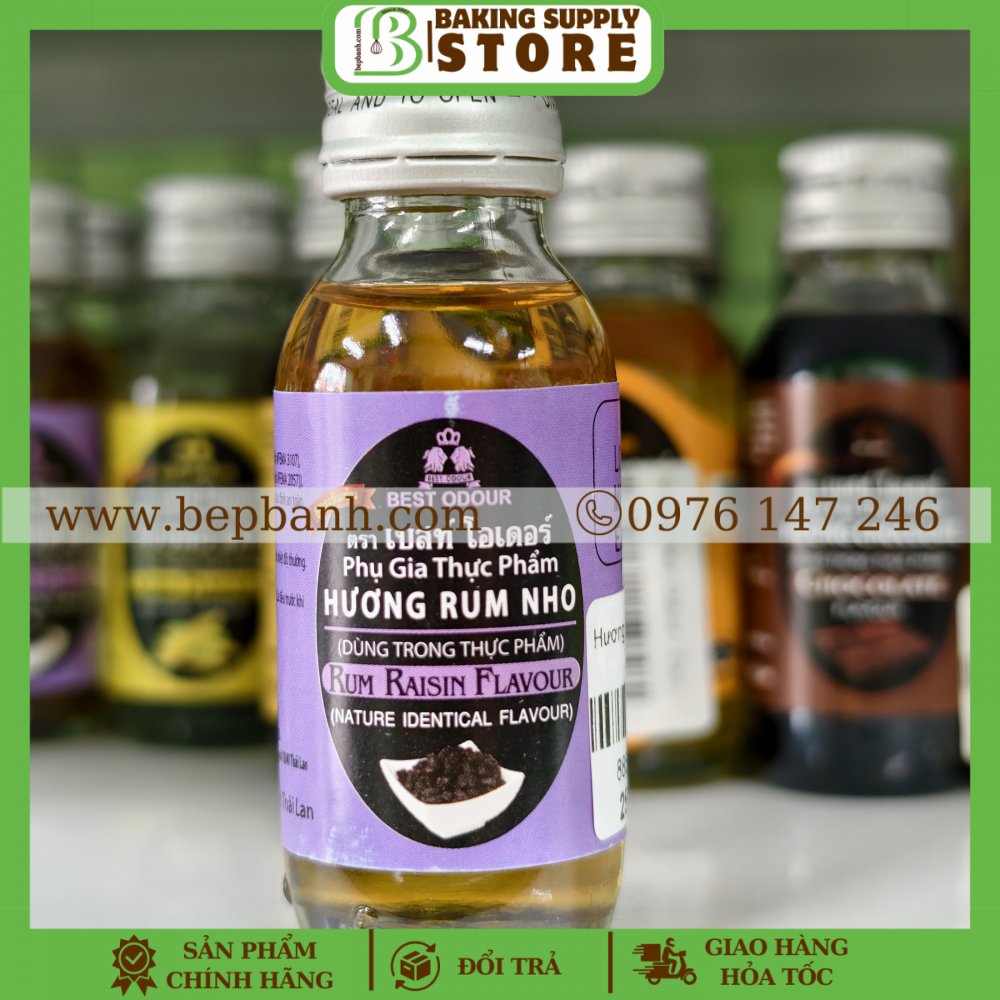 Hương Best Odour Rum nho 30ml
