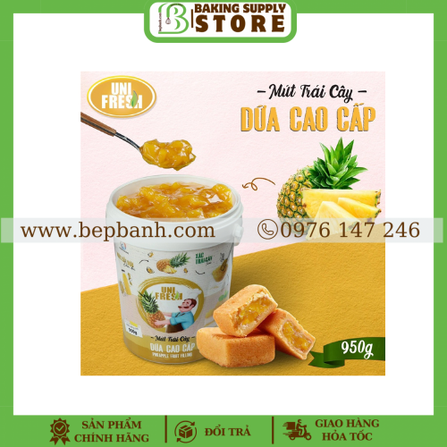 Nhân mứt Thơm dứa Unifresh 950g