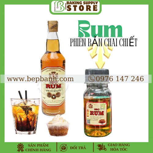 Rượu Rum 50ml Rượu Rum 50ml